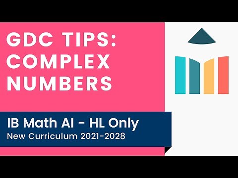 GDC Tips: Complex Numbers [IB Math AI HL]