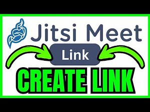 How To CREATE Jitsi Meet Link (QUICK & EASY) 2026