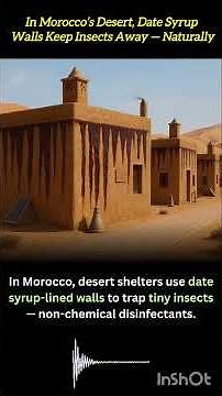 In Morocco’s Desert, Date Syrup Walls Keep Insects Away — Naturally
