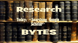 Searching Google Scholar