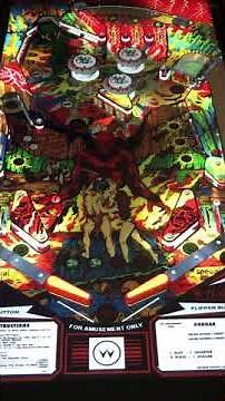 Gorgar Visual Pinball Review and Gameplay - 8.5 - Williams Pinball