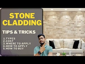 Natural Stone Cladding for wall design || Cost of Stone Cladding || Benefits || Interior & Exterior