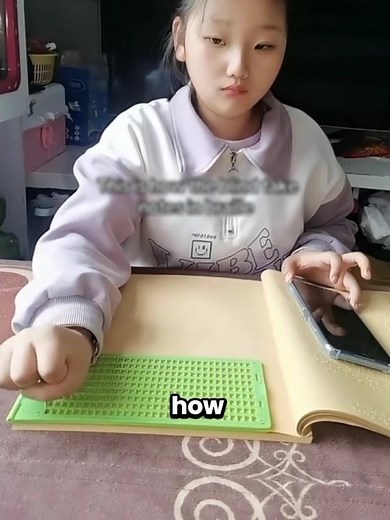 How Blind People Write Using Braille?