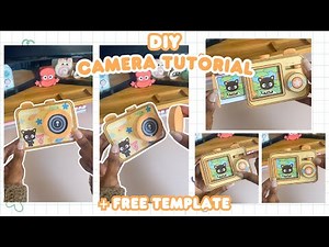 DIY Camera Tutorial! 📷💗(Updated) |+Free Templates|