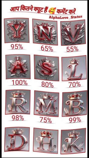 Alphabet Love Game | Find Your Love Score 💞 #alphabet #lovepercentage #lovetest#statusvideo