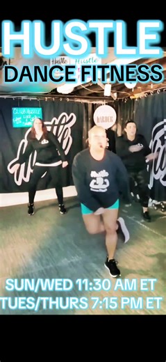 Everybody HUSTLE #workoutfun #DanceMotivation #HustleDanceFitness #fyp #fyf @Alicia (Hustle) Rogers @Sabrinakayr @Gail Jones @Hustle Dance Fitness