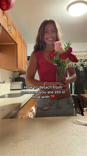 How to detach from someone you are still in love with