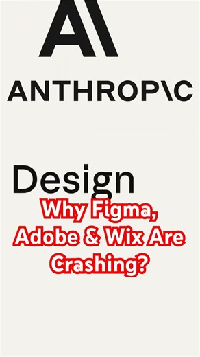 AI Just Broke the Design Industry (Stocks Tanking) #ClaudeDesign #AIStocks #Figma #Adobe #Wix