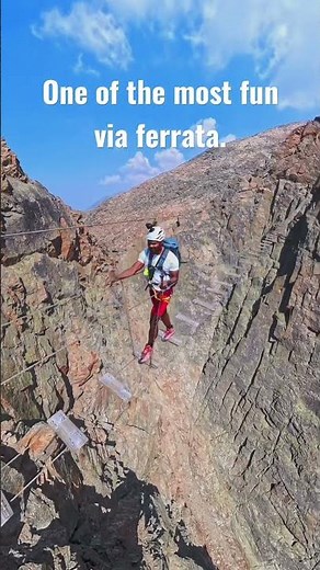 Jegihorn 3206 meters. Via Ferrata.