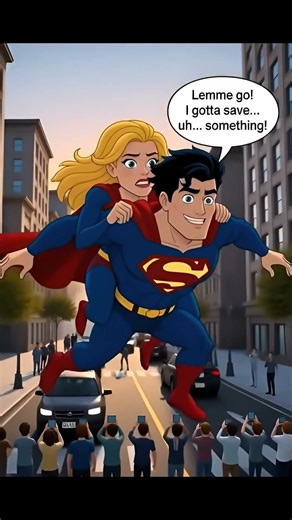 Superman is MALFUNCTIONING? 🍺😂 Supergirl to the Rescue!