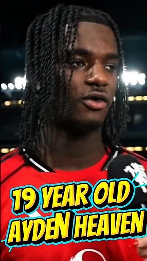 Wait… This Is ONLY 19?! 😳🔥 Ayden Heaven After Man United Win!