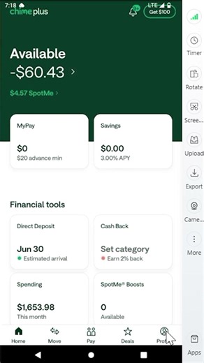 🚀 Chime Bank Account Explained in 60 Seconds | Beginner's Guide (2026) #Chime #Banking #Shorts