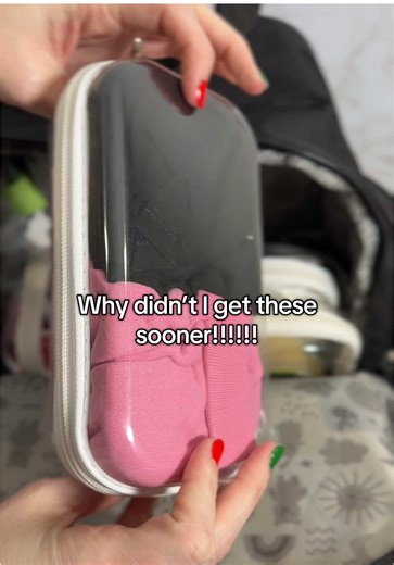 Clear Hard Shell Zipper Cases for Easy Diaper Bag Packing