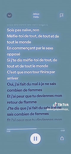 Dadju - Jaloux Lyrics