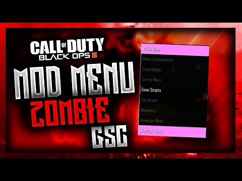 🔴 [BO3/PC] FREE ZOMBIE MOD MENU GSC "All In One" + CUSTOM MAP "WANTED" + GIVEAWAY [DOWNLOAD] 🔴