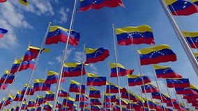 Venezuela S National Flag. High Resolution Digital 3d Render of Venezuela Flags Blowing in the Wind on Beautiful Sky. Stock Footage - Video of government, identity: 313704204