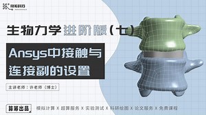 骨骼生物力学进阶版（七）ansys中接触与连接副的设置