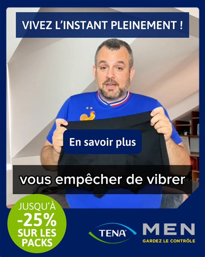 Trouver un produit invisible, ultra-absorbant et avec un beau design pour vos fuites urinaires ? C’est possible ! En plus, livraison gratuite dès 50€ d’achat et garantie de remboursement pour votre premier achat. Essayez-le maintenant. Le stock part rapidement. Vite ! | TENA Men France | Facebook