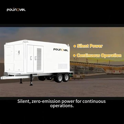 Polinovel Mobile Battery Storage for 6 Key Sectors