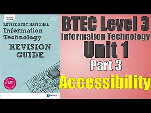 BTEC Level 3 IT - P03 - Accessibility Devices, Manual and Automatic Data Processing