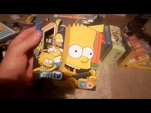 My Simpsons DVD/VHS collection part 1-the DVDs