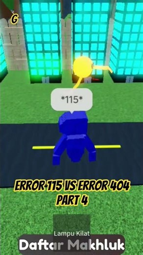 Error 115 vs error 404 Part 4 #roblox #robloxedit #gameplay #gaming #reels