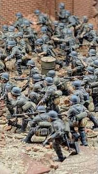 German Army minis so detailed you won't believe they're 3D printed #kickstarter #wargaming