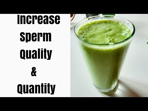 HOW TO INCREASE SPERM COUNT || THESE 6 SUPER FOODS WILL INCREASE YOUR SPERM COUNT NATURALLY!