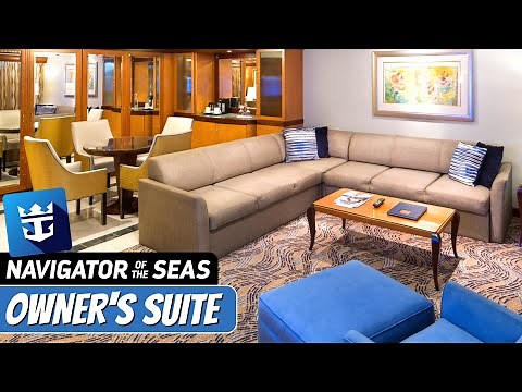 Navigator of the Seas | Owner's Suite - 1 Bedroom Full Tour & Review 4K | Royal Caribbean