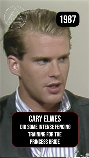"We did about six weeks intensive training" - CARY ELWES on Sword Training for The Princess Bride
