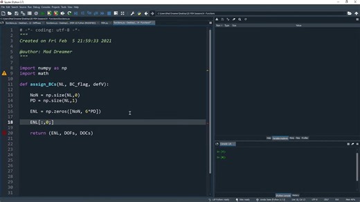 2D FEM in Python - Computations