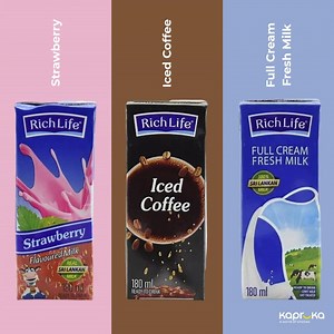 One brand, three moods 🥛🍓☕ https://www.kapruka.com/srilanka_online_search.jsp?d=Rich life tetra&utm_source=hootsuite&richlifemilk= . . . . . #Kapruka #Kaprukaproducts #Kaprukagrocery #Richlifemilk #GroceryShopping #MilkLovers #FoodMood #HealthyLiving | Kapruka