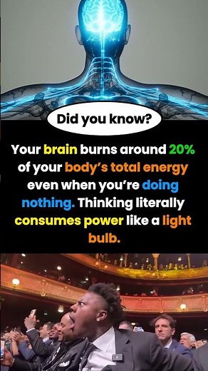 This Is Why Your Brain Uses So Much Power #MindBlown #ScienceFacts