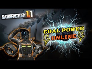 Beginner Satisfactory Coal Power Setup That Works!
