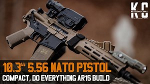 10.3" AR15 | Geissele 10.3 Inch, Vortex UH1 Gen 2, Superlative Arms Piston, MK18 | ARO News