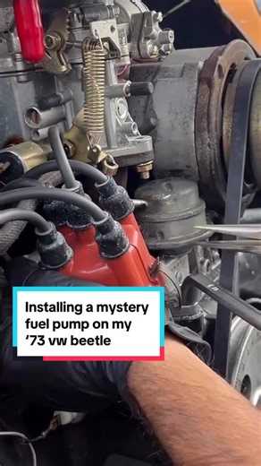 Installing a Mystery Fuel Pump on My '73 VW Beetle