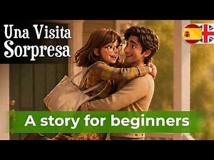 LEARN SPANISH with Simple Story for beginners – Una visita Sorpresa (A1-A2)