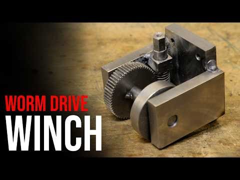 Worm Gearbox Winch Build