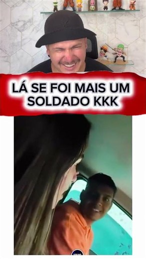 LÁ SE FOI MAIS UM SOLDADO KKK #humor #comedia #memes #risada