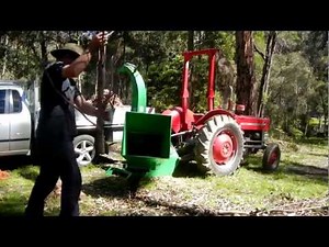 Tractor PTO wood chipper - Hayes Products