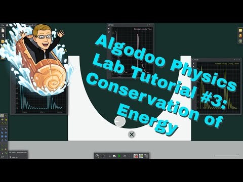 Algodoo Physics Lab Tutorial 3 - Conservation of Energy