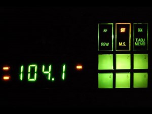 Vintage Alpine 7166 AM/FM cassette car stereo rare old