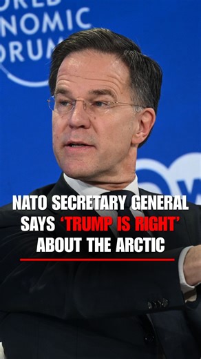 'TRUMP IS RIGHT': NATO Secretary General Mark Rutte says he agrees with President Trump about the threats that Russia and China could present to the Arctic, as the president insists America must acquire Greenland. "President Trump and other leaders are right. We have to do more there. We have to protect the Arctic against Russian and Chinese influence." | Fox News