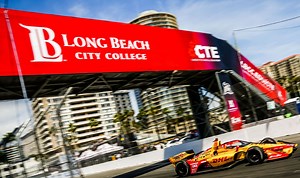 Why did the Long Beach GP switch from hosting F1 to IndyCar?