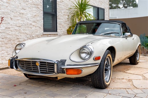 38-Years-Family-Owned 1973 Jaguar E-Type Series III Roadster V12 4-Speed Project