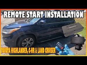 Remote Start Toyota HIGHLANDER, HR-V & LAND CRUISER Plug And Play