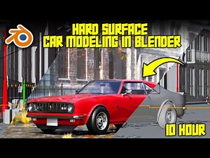 How to Model a Realistic Car in Blender – Complete Hard Surface Guide!