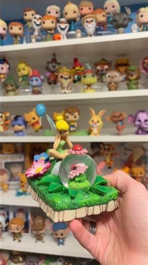 Tinker bell brings the magic form pixie hollow with her 🧚 ✨