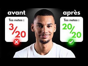 Comment Avoir Les MEILLEURES NOTES sans Travailler PLUS (Selon la Science)