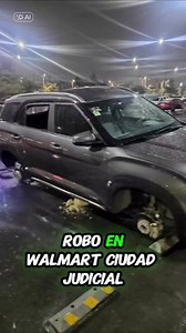 🚨 Robo en Walmart Ciudad Judicial Una camioneta fue desvalijada en el estacionamiento: sin llantas y con cristales rotos. La afectada acudió a Profeco, pero el establecimiento no entregó videos ni aceptó responsabilidad. | Puebla en Línea